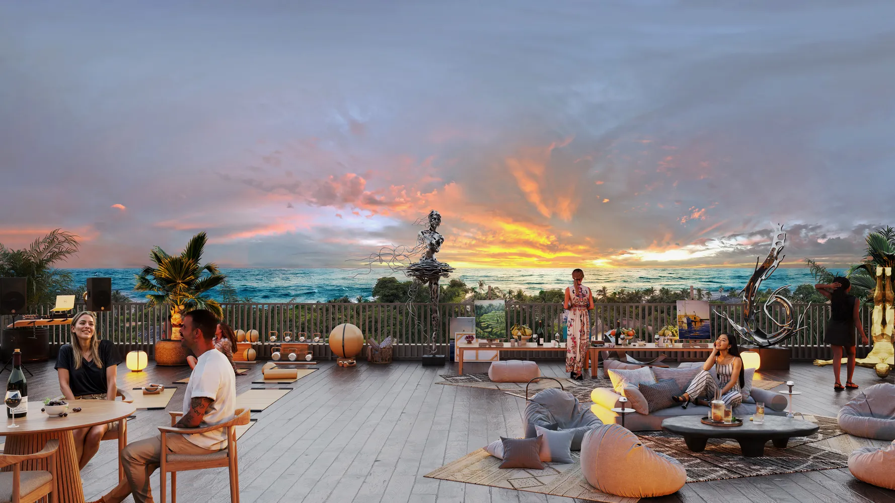 Ramada Nusa Dua — общественные пространства и инфраструктура